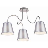 Stropna Svjetiljka Luk - boje kroma, Konvencionalno, metal/plastika (60/60/36cm)