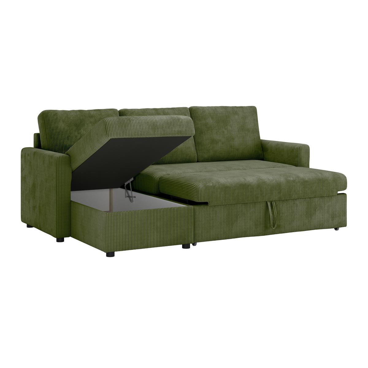 Coltar PARIS - verde, Basics, lemn/metal (215/145cm)