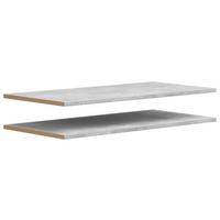 Einlegeboden Multistauraum Betonoptik - Grau, Modern, Holzwerkstoff (77/3/36cm)