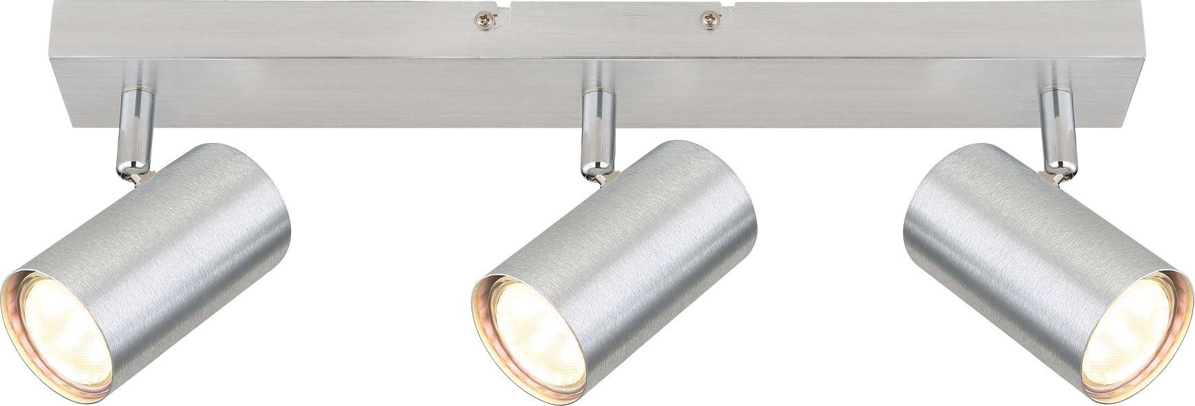 LAMPA REFLEKTOROWA ROCKET SILVER *SBN* - kolor aluminiowy, Basics, metal (41/6/12cm) - Novel