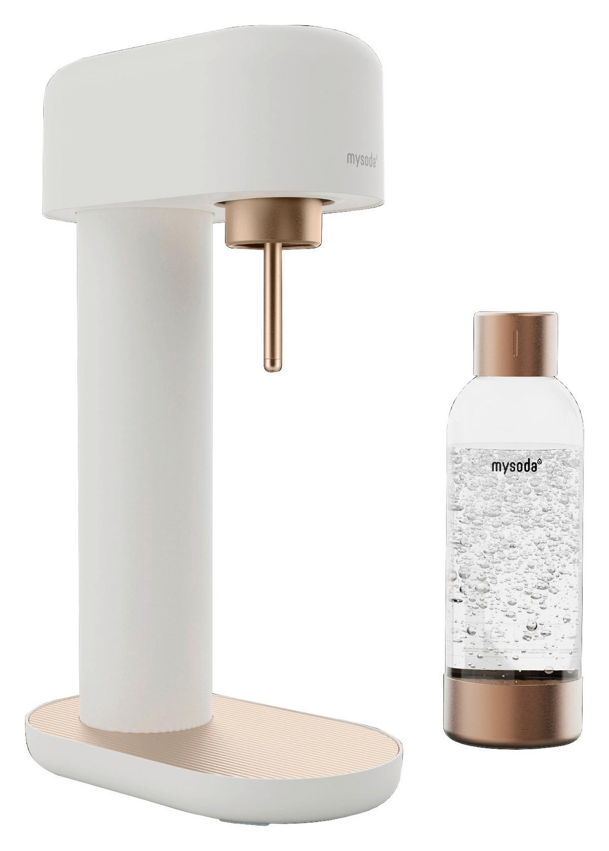 SATURATOR EUR-RB003AL-WCE RUBY 2 - biały/różowe złoto, Basics, metal (24/14/41cm) - mysoda