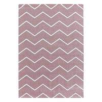 Hochflorteppich Rio Rosa ca. 140x200cm - Rosa, Basics, Textil (140/200cm)