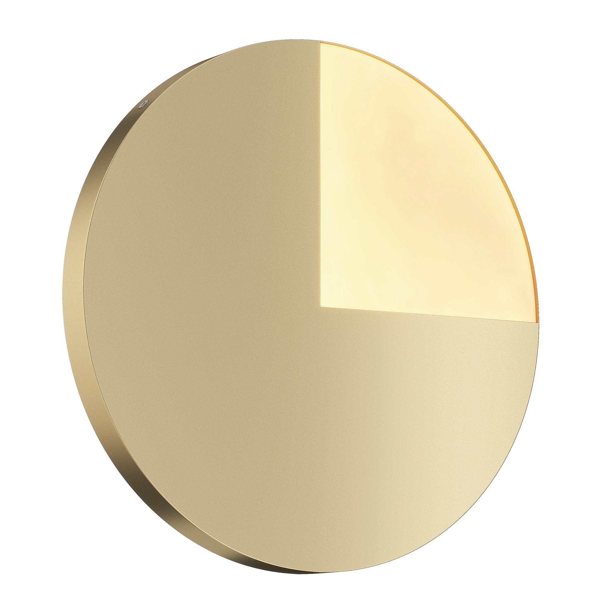 Wandleuchte Jupiter Messingfarben max. 12 Watt - Messingfarben, Trend, Metall (44,8/3,8cm) - MAYTONI