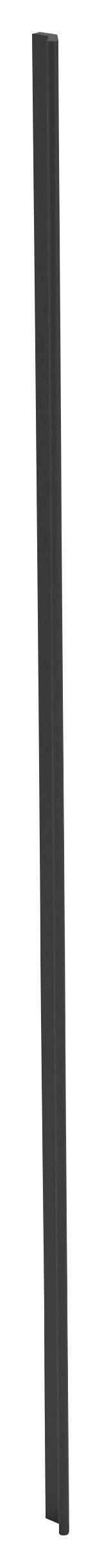 UCHWYT MEBLOWY UNIT  -HOM IN- - czarny, tworzywo sztuczne (101cm) - Hom`in