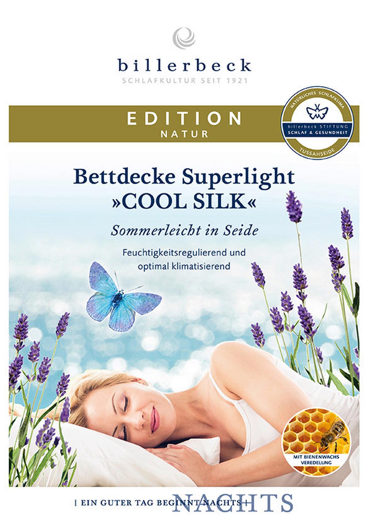 KOŁDRA LETNIA COOL SILK SUPERLIGHT - Basics, tkanina (155/220cm) - Billerbeck