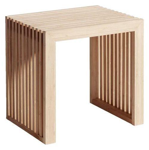 Hocker RIB ca. 45x43x35 cm - KONVENTIONELL, Holz (45/43/35cm) - MID.YOU