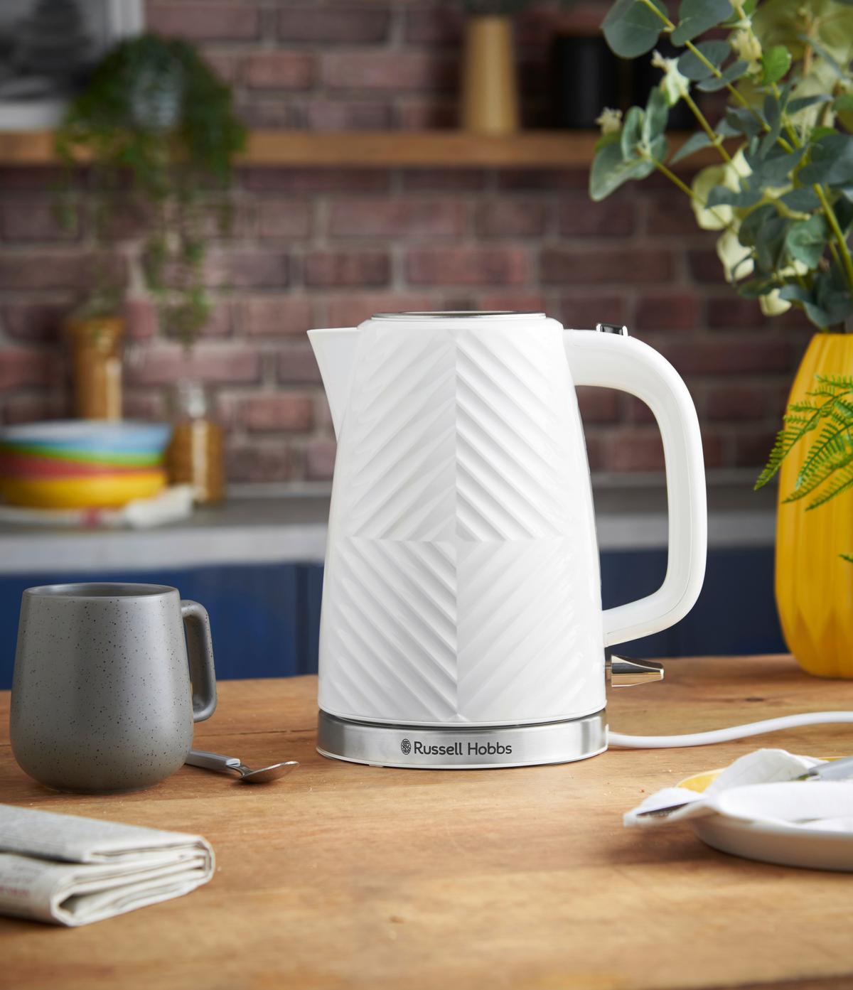 Vízforraló Russell Hobbs - fehér, műanyag - Russell Hobbs