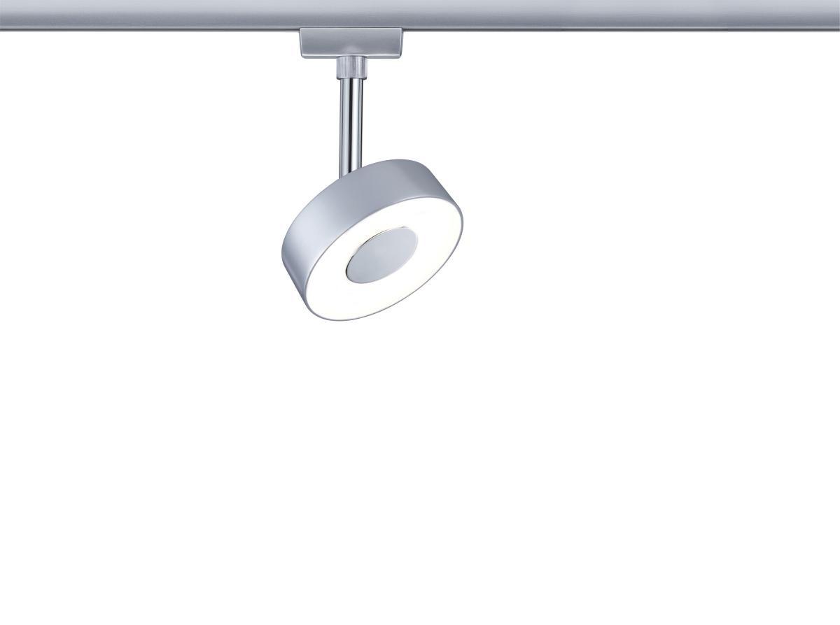 Schienensystem-Strahler Spot Circle max. 5 Watt - Chromfarben, Basics, Kunststoff/Metall (9,8/14,7/5cm) - Paulmann