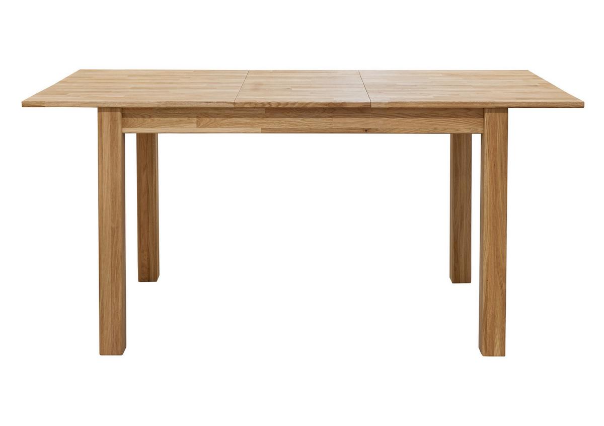 Kihúzható Asztal Gerhard - tölgyfa színű, Modern, fa (125-165/76/80cm)