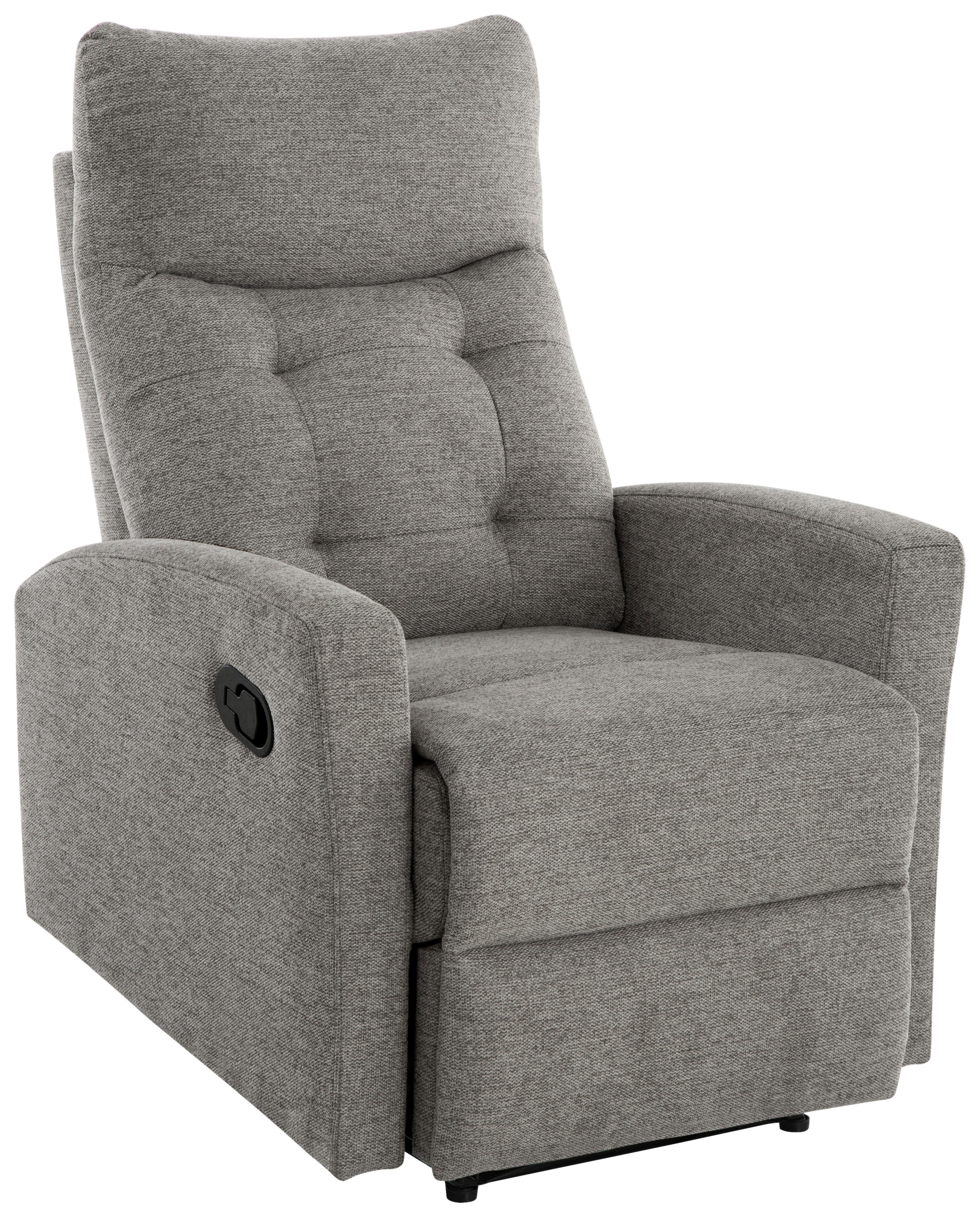 Relaks Fotelja Valencia - taupe, Moderno, drvo/metal (75/103/93cm) - Mömax