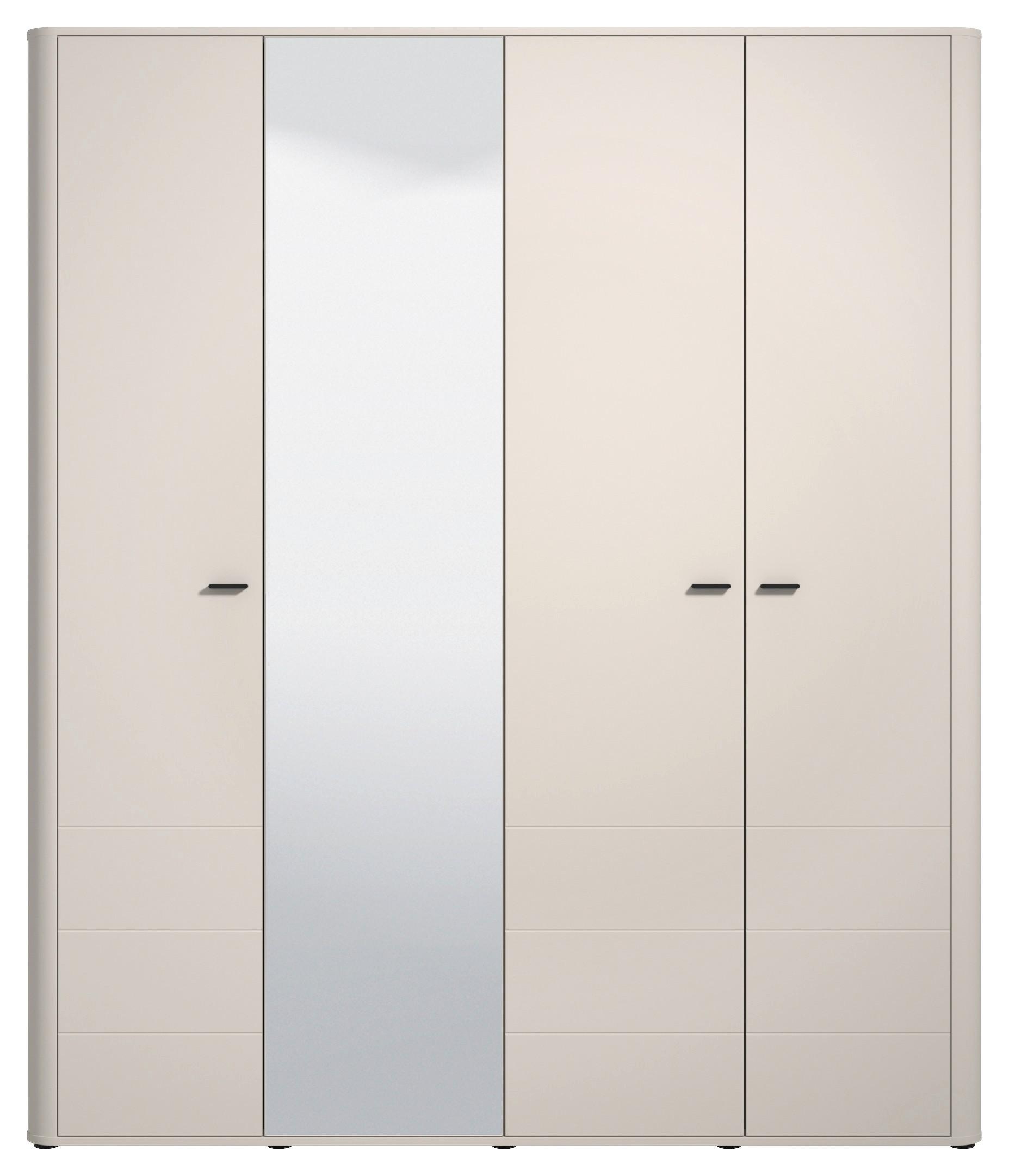 GARDEROB MED GÅNGJÄRNSDÖRRAR CASHMIRA -TOP- - kashmir, Trend, trämaterial (180/211/57cm) - Mömax