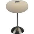 Tischleuchte 21948 max. 5 Watt - Opal/Weiß, MODERN, Glas/Metall (20/28cm) Tischleuchte 21948 max. 5 Watt - Opal/Weiß, MODERN, Glas/Metall (20/28cm)