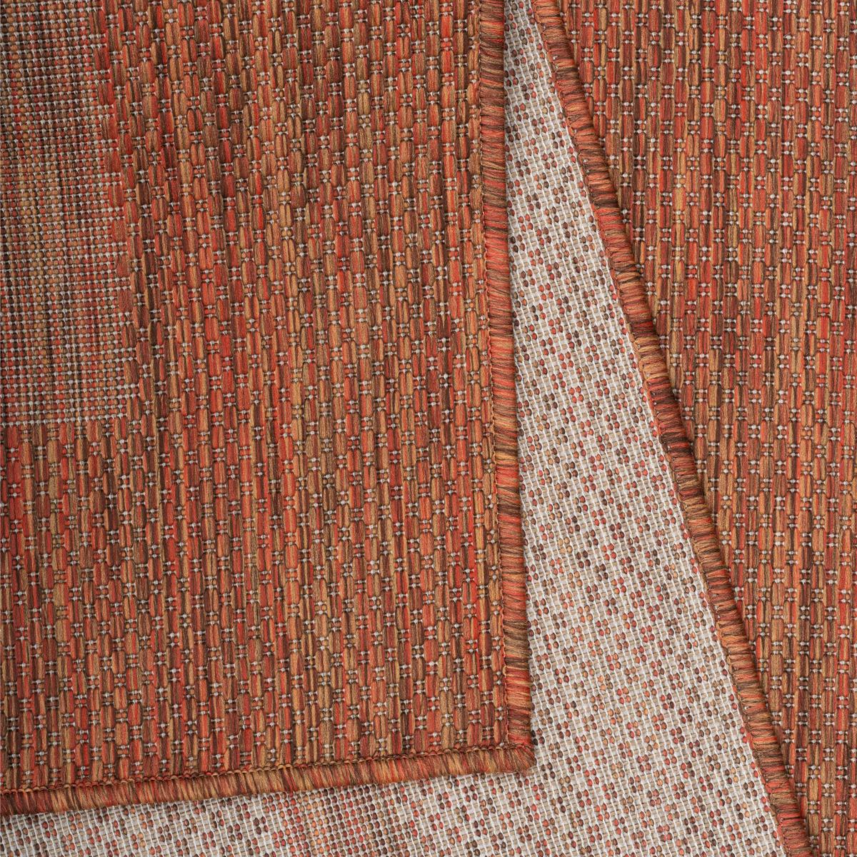 Ravno Tkana Preproga Relax, Barva Bakra, 120x170cm - barve bakra, Basics, tekstil (120/170cm) - Novel