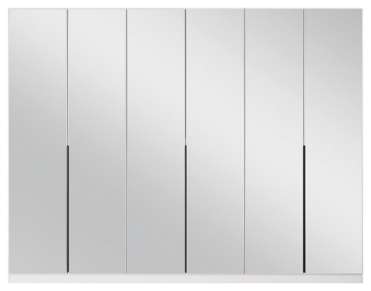 Ormar S Klasičnim Vratima Skyla - bijela/siva, Moderno, drvni materijal/metal (271/210/54cm) - Modern Living
