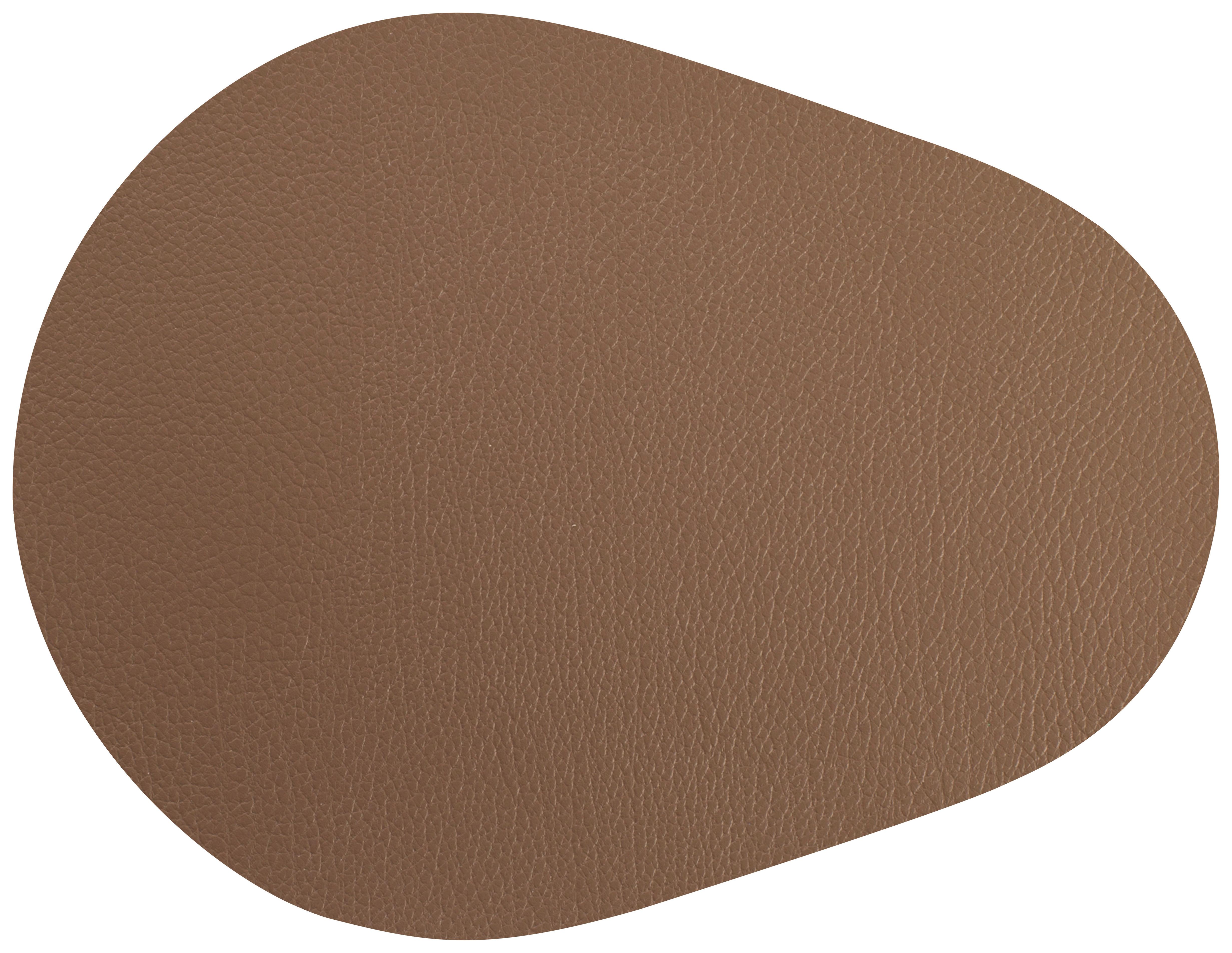 Étkezőalátét Jette - barna, bőr (35/45cm) - Premium Living