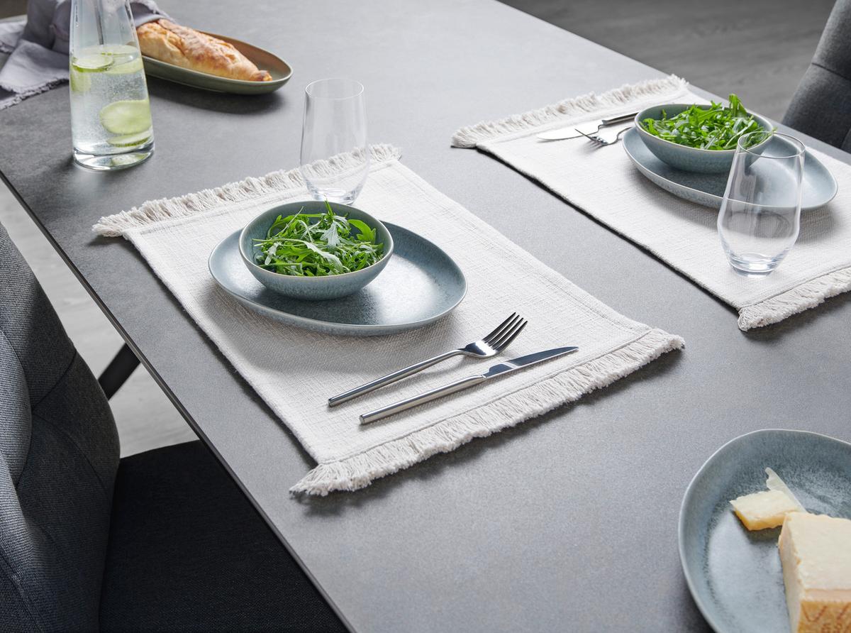 Tischset Pablo in Naturfarben ca. 35x45cm - Naturfarben, Modern, Textil (35/45cm) - Premium Living