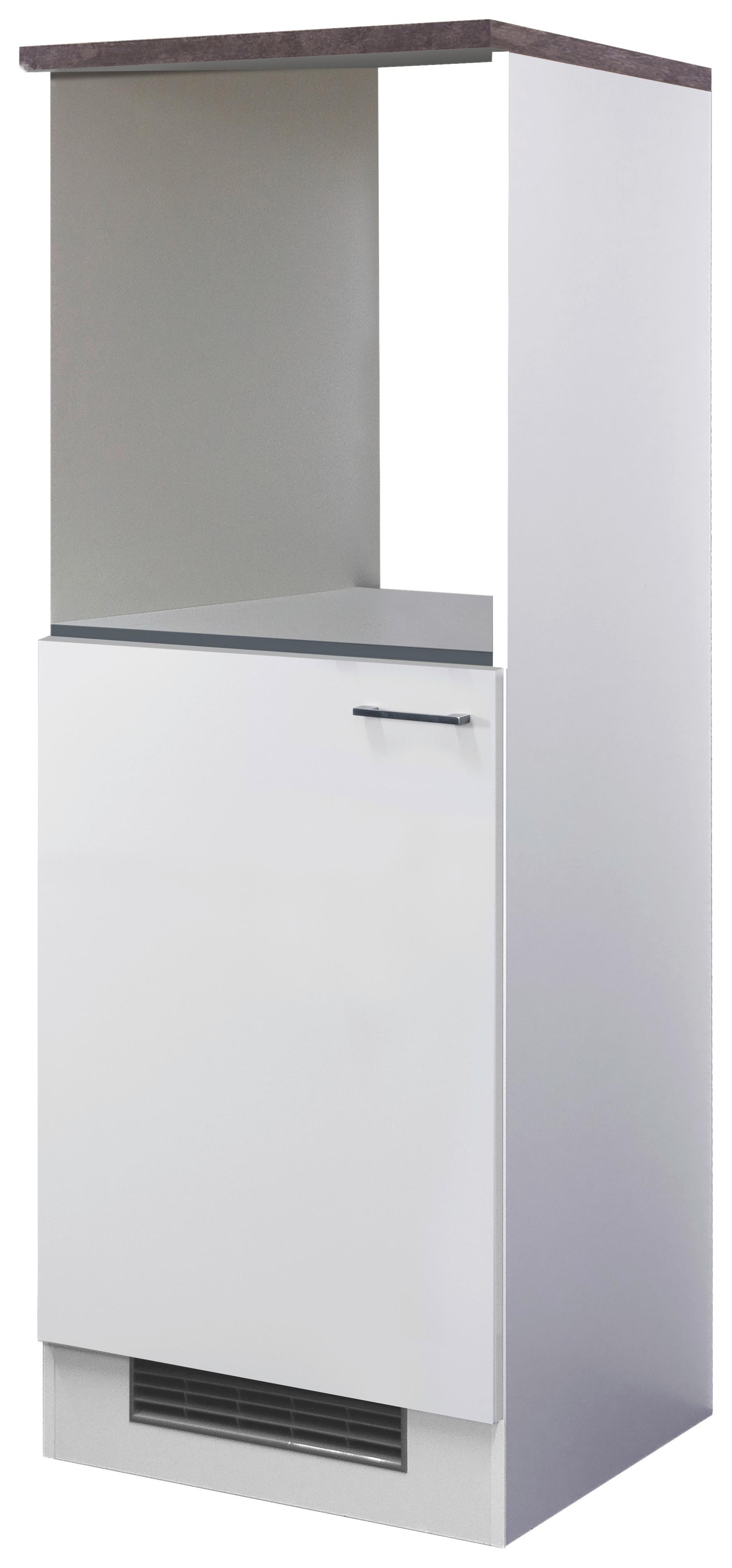 Omara Za Vgradno Napravo Lucca, Bela - bela/barve aluminija, Konvencionalno, umetna masa/leseni material (60/168,5/60cm) - FlexWell