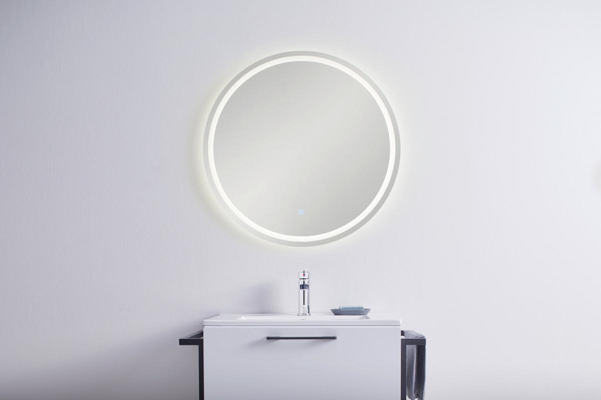 Leuchtspiegel Betty inkl. LED-Beleuchtung - MODERN, Glas (75cm) - Mömax