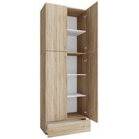 Pisarniška Omara Lona Xxl, Hrast - hrast sonoma, Moderno, leseni material (70/200/39cm) - MID.YOU