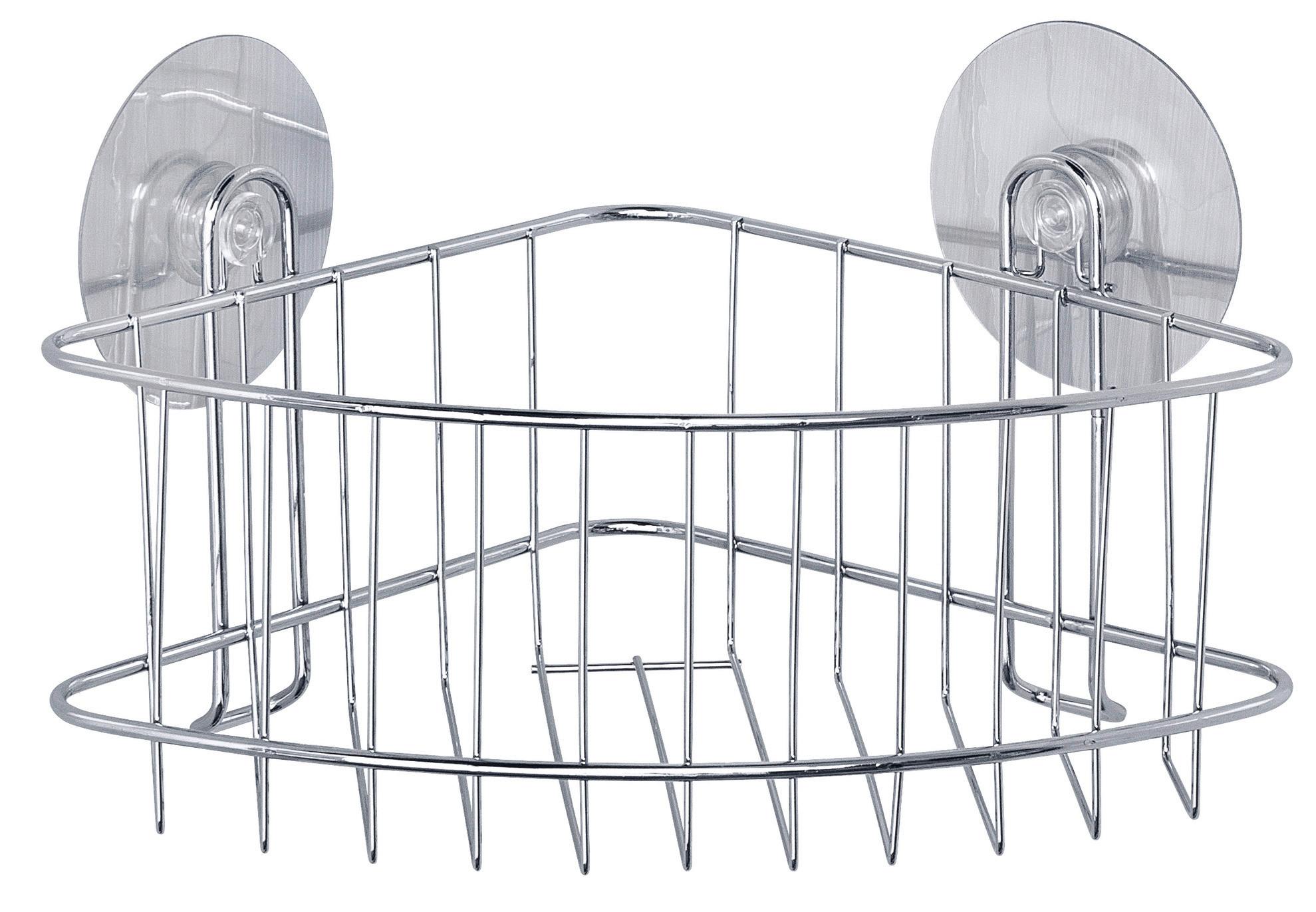 Duschregal aus Stahl - MODERN, Metall (26,5/16/19cm) - Mömax