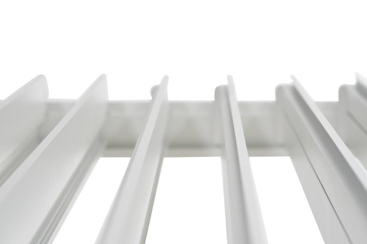 Pergola Deluxe, Bela, 600x300cm - bela, Moderno, kovina (600/250/300cm) - Gardenson
