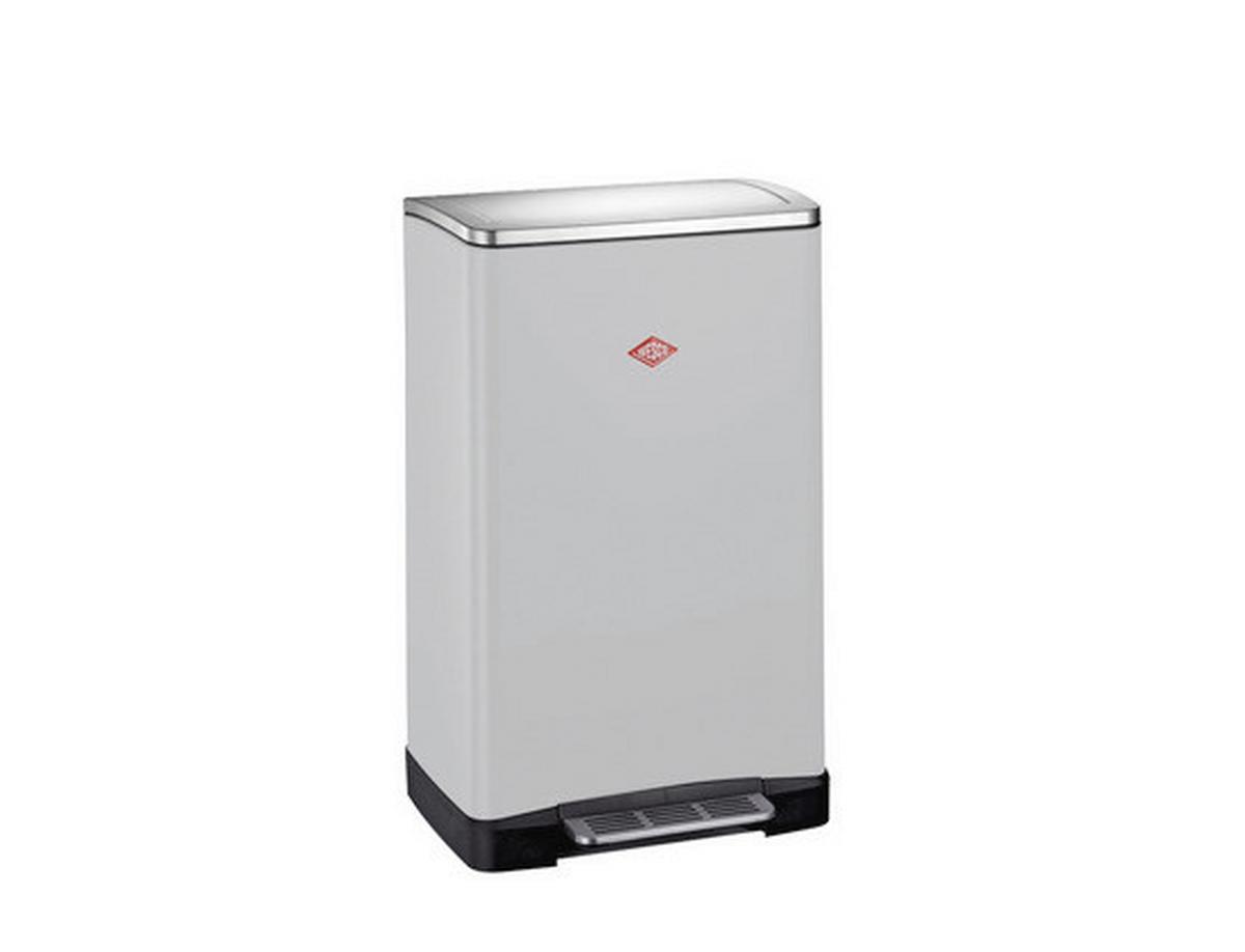 SORTOWNIK ODPADÓW 8011795 - jasnoszary/czarny, Konventionell, tworzywo sztuczne/metal (40,5/65/34,5cm) - Wesco