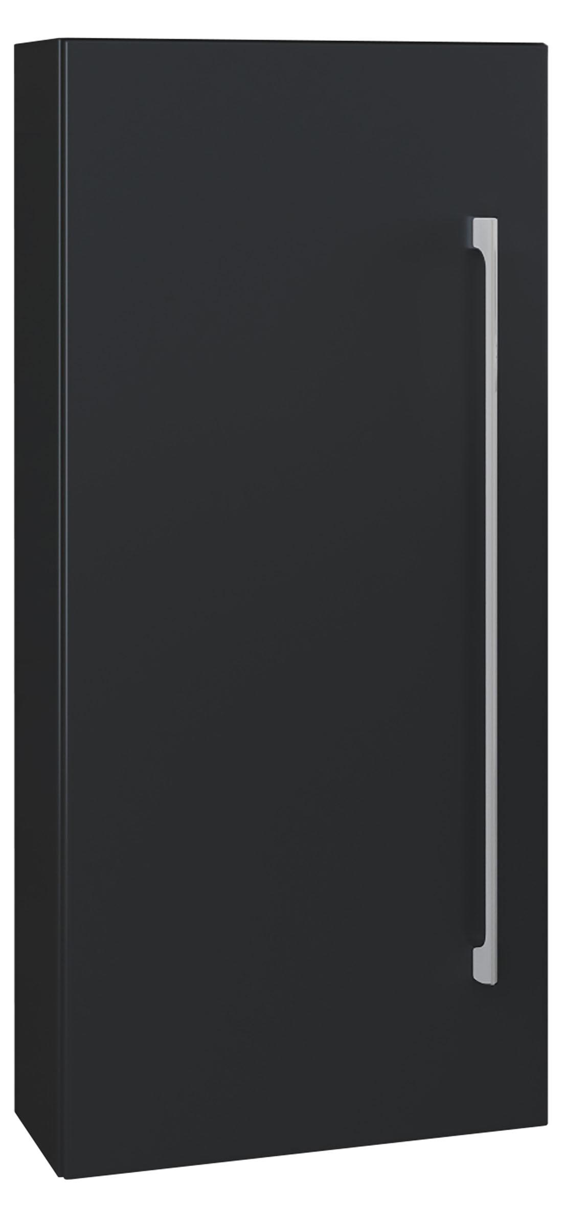 Hängeschrank VCB 3 ca. 33x75x22 cm Schwarz - Schwarz, Basics, Holzwerkstoff (33/75/22cm) - MID.YOU
