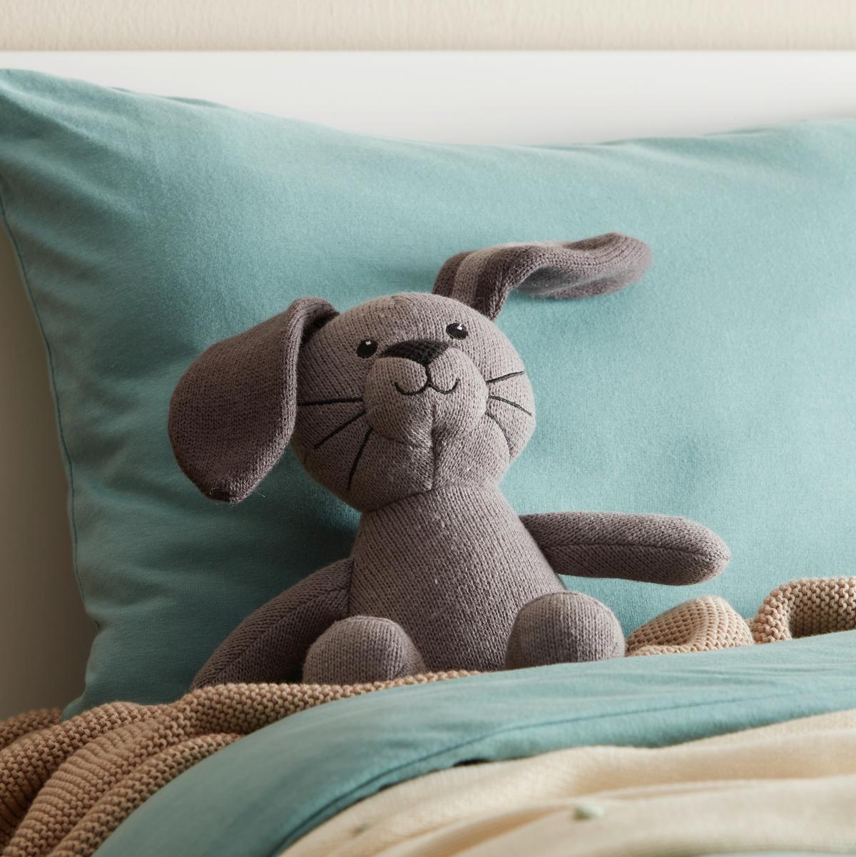 Animal de pluș Sally - gri, Konventionell, textil (44cm) - Modern Living