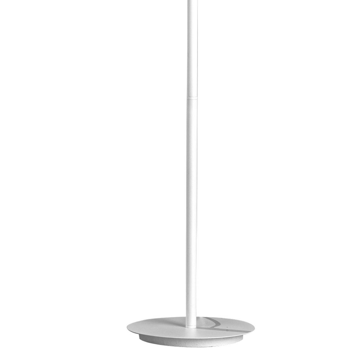 Stehleuchte Serena Weiß max. 22 Watt - Weiß, Design, Metall (30/160cm)