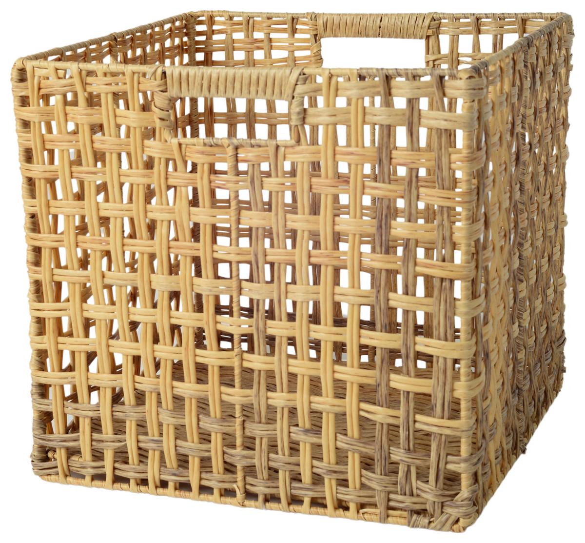 Coș Cosimo - culoare natur, plastic/metal (32/30/29cm) - Mömax