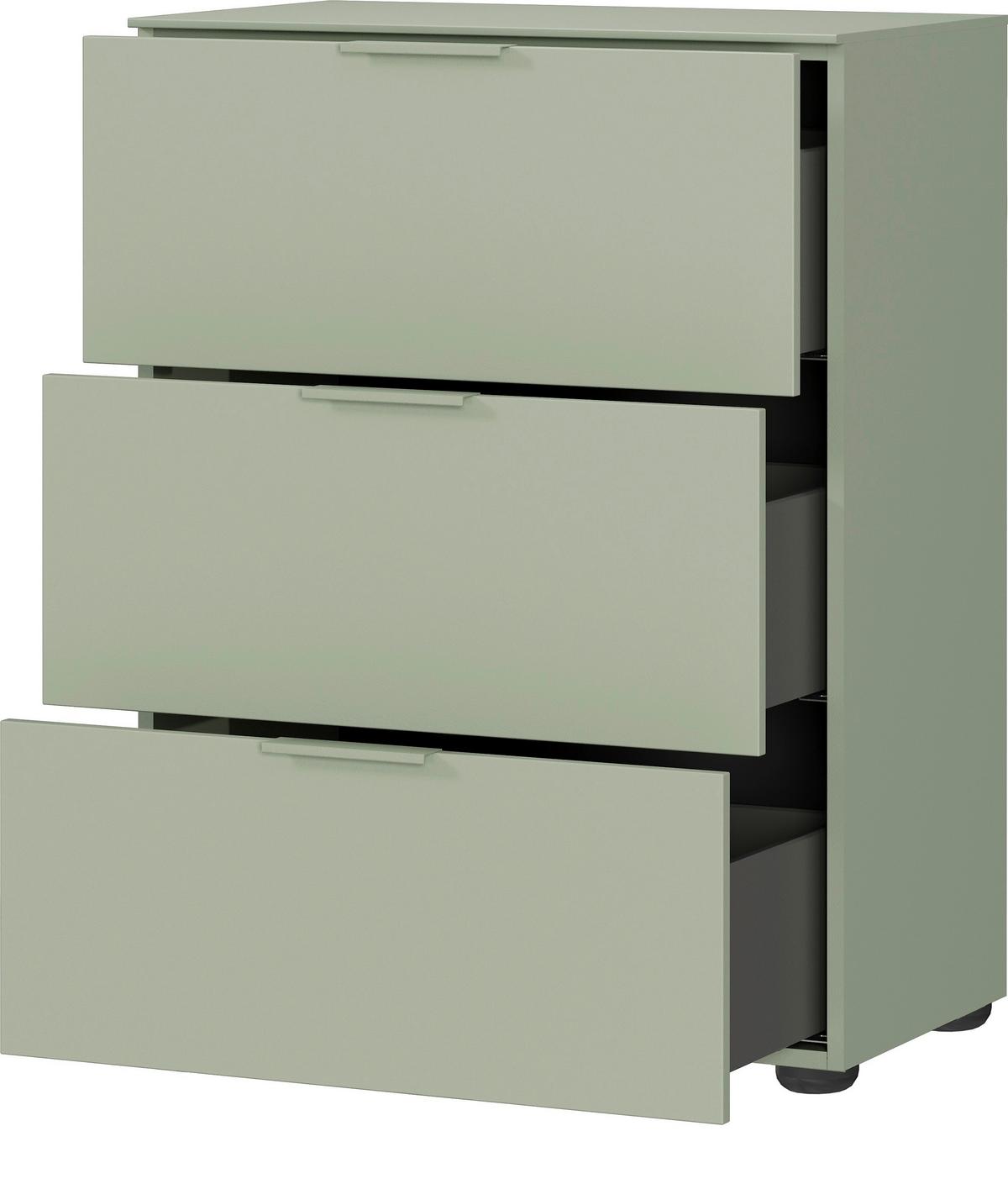 Kommode Gw-Savoca - Grün, Modern, Holzwerkstoff/Metall (68/98/40cm) - Mömax