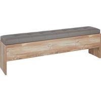 Klop S Skrinjo Chanton - barve bora/temno siva, Trendi, kovina/umetna masa (185/56/36,8cm) - Mömax