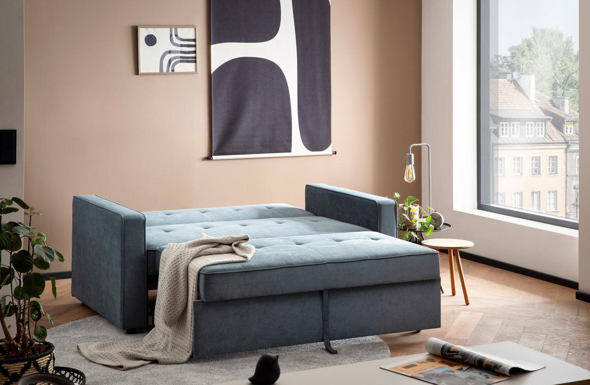 Sofa Na Razvlačenje Haze - boje petroleja, Trend (162/90/89cm) - Modern Living