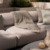 FILT MARION - grå, Modern, textil (130/170cm) - Bessagi Garden