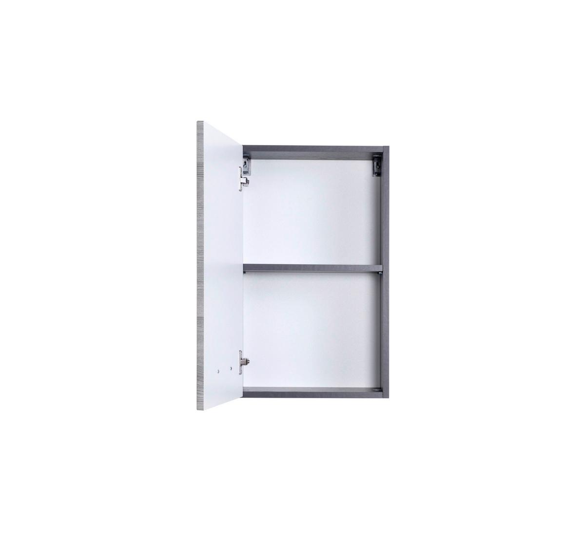 Oberschrank Florida in Grau - Grau, MODERN, Holzwerkstoff/Metall (40/64/20cm)