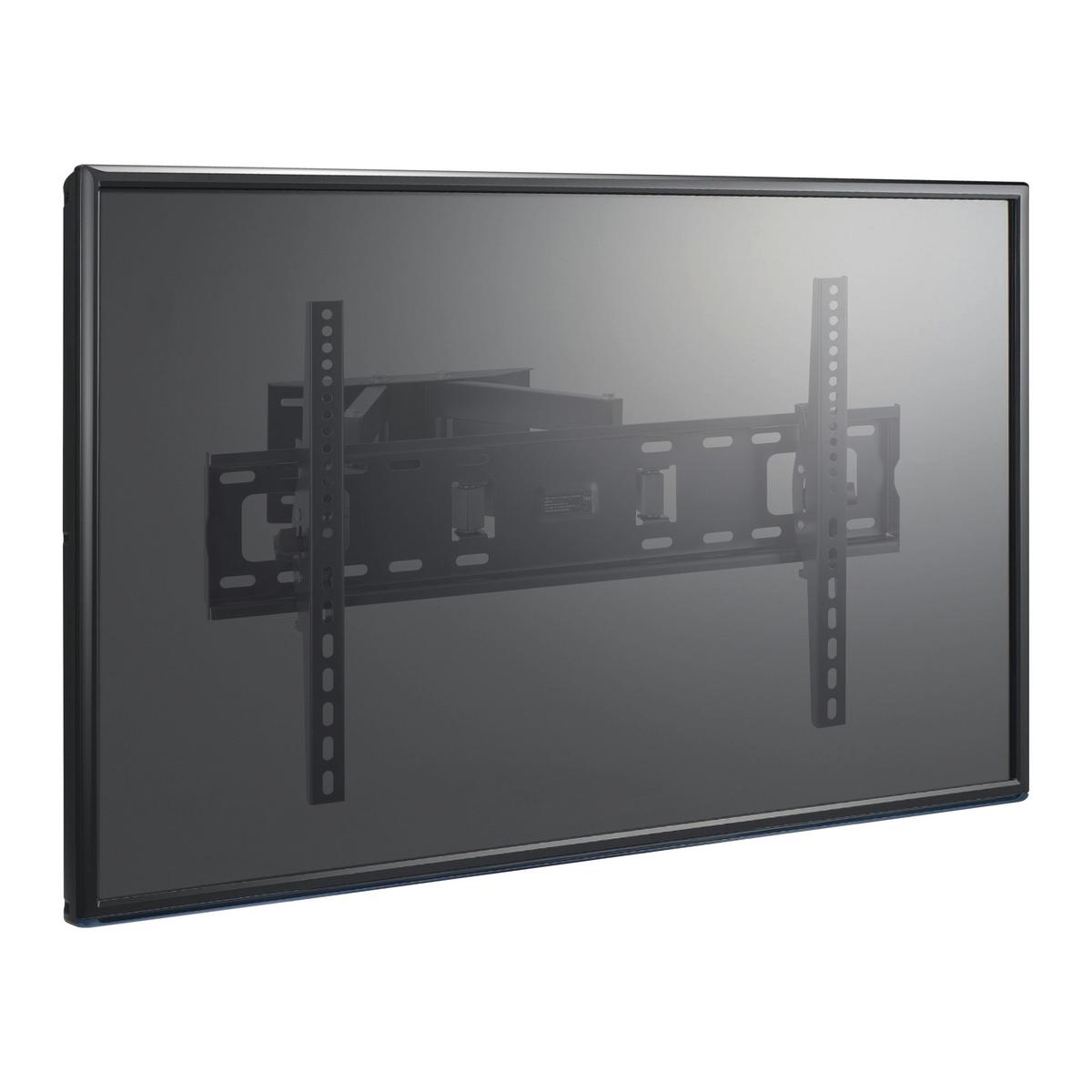 TV-Wandhalter in Schwarz - Schwarz, Metall (60/40cm) - Mömax