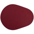 Tischset Jette aus Leder in Weinrot - Weinrot, Leder (45/35cm) - Premium Living Tischset Jette aus Leder in Weinrot - Weinrot, Leder (45/35cm) - Premium Living