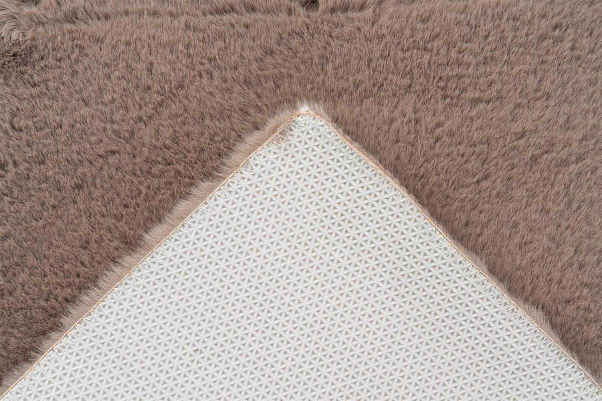 HOCHFLORTEPPICH RABBIT LIGHT 225 DUNKELBEIGE - Beige, Konventionell, Textil (65/100cm) - Kayoom