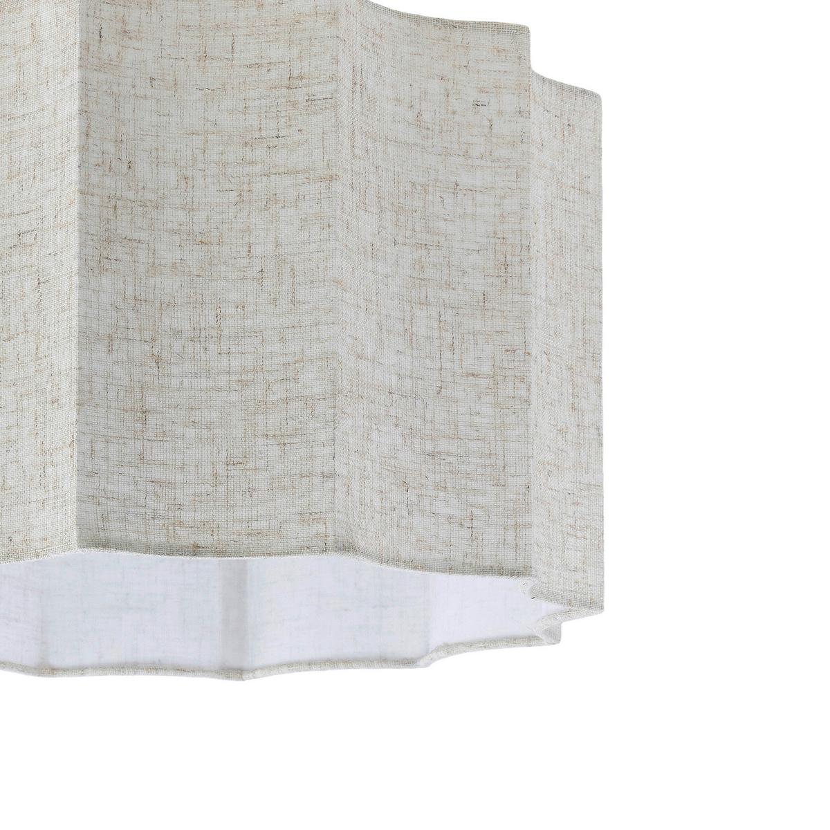 LAMPA SUFITOWA REBECCA - kolor naturalny, Trend, tworzywo sztuczne/metal (38/30cm) - Novel
