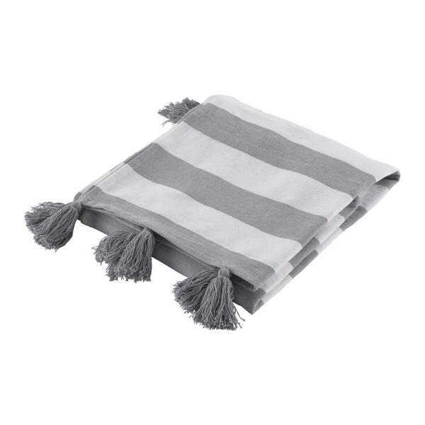 Decke in Grau/Weiß online bestellen