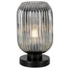 LAMPE DE TABLE EXI - couleur chromée/noir, MODERN, métal/matière synthétique (14/24cm) - Mömax