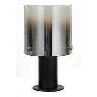 LAMPA STOŁOWA ALESUND - czarny/ciemnoszary, Design, metal/szkło (15/26cm) - Dieter Knoll