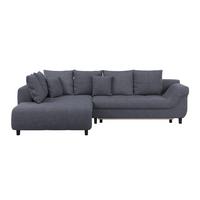 Kutna Garnitura Mendoza - crna/antracit, Design, tekstil/drvo (197/309cm) - Modern Living