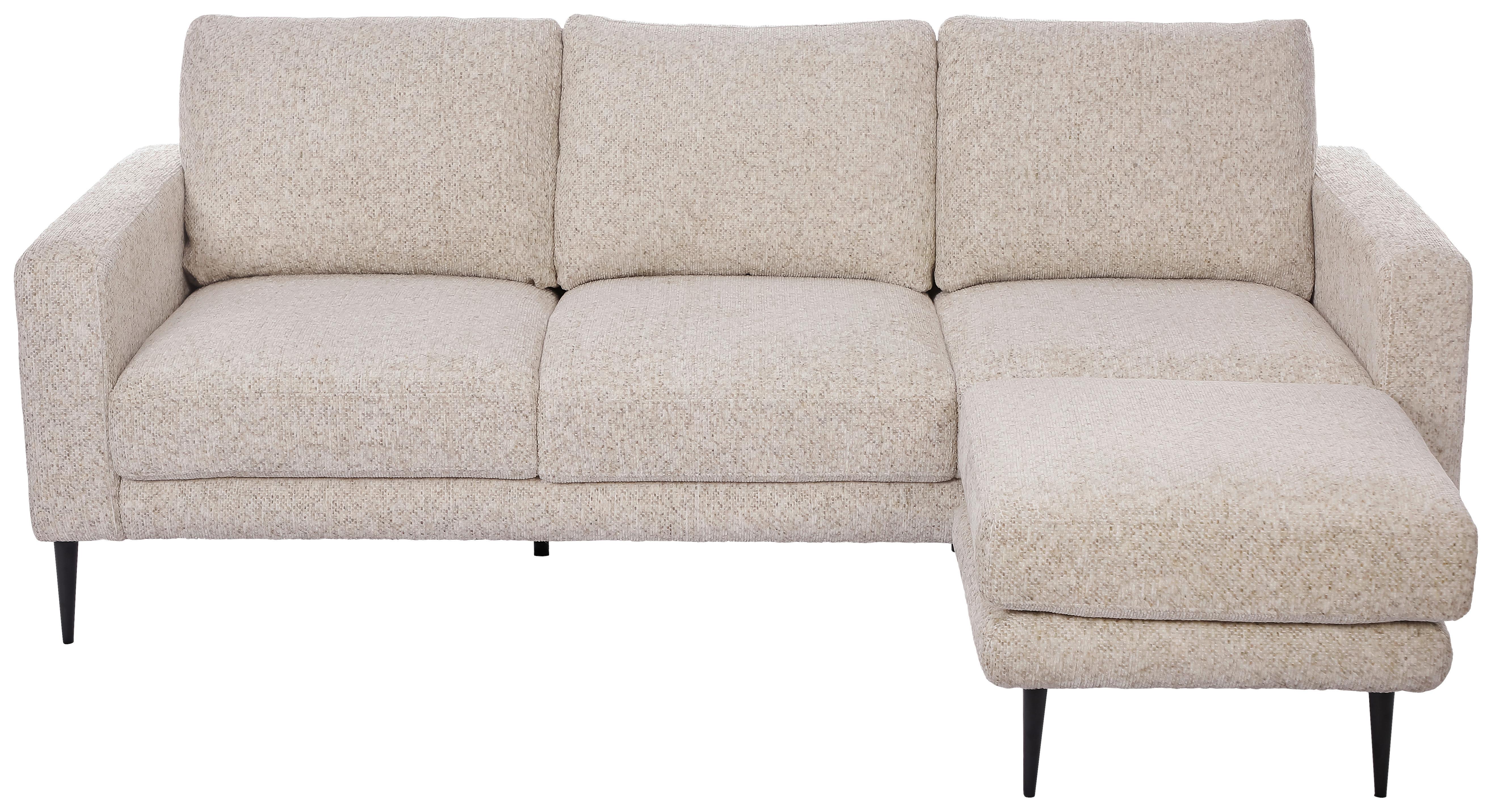 Trosed Parma, Krem Barva - črna/krem barve, Basics, kovina/tekstil (208/83/151cm) - Livetastic