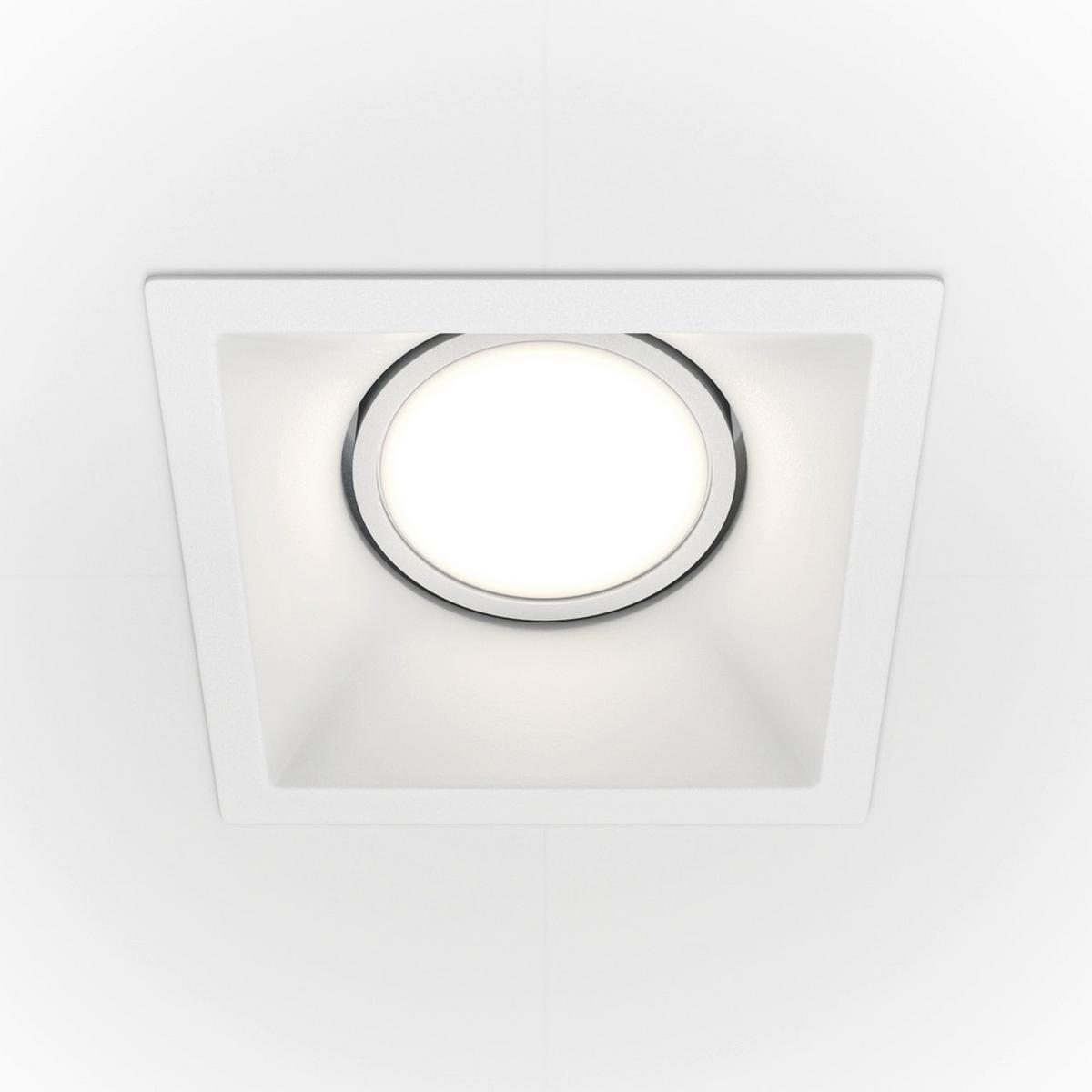 DECKENLEUCHTE DOT - Weiss, Basics, Metall (9/9/4,5cm) - MAYTONI