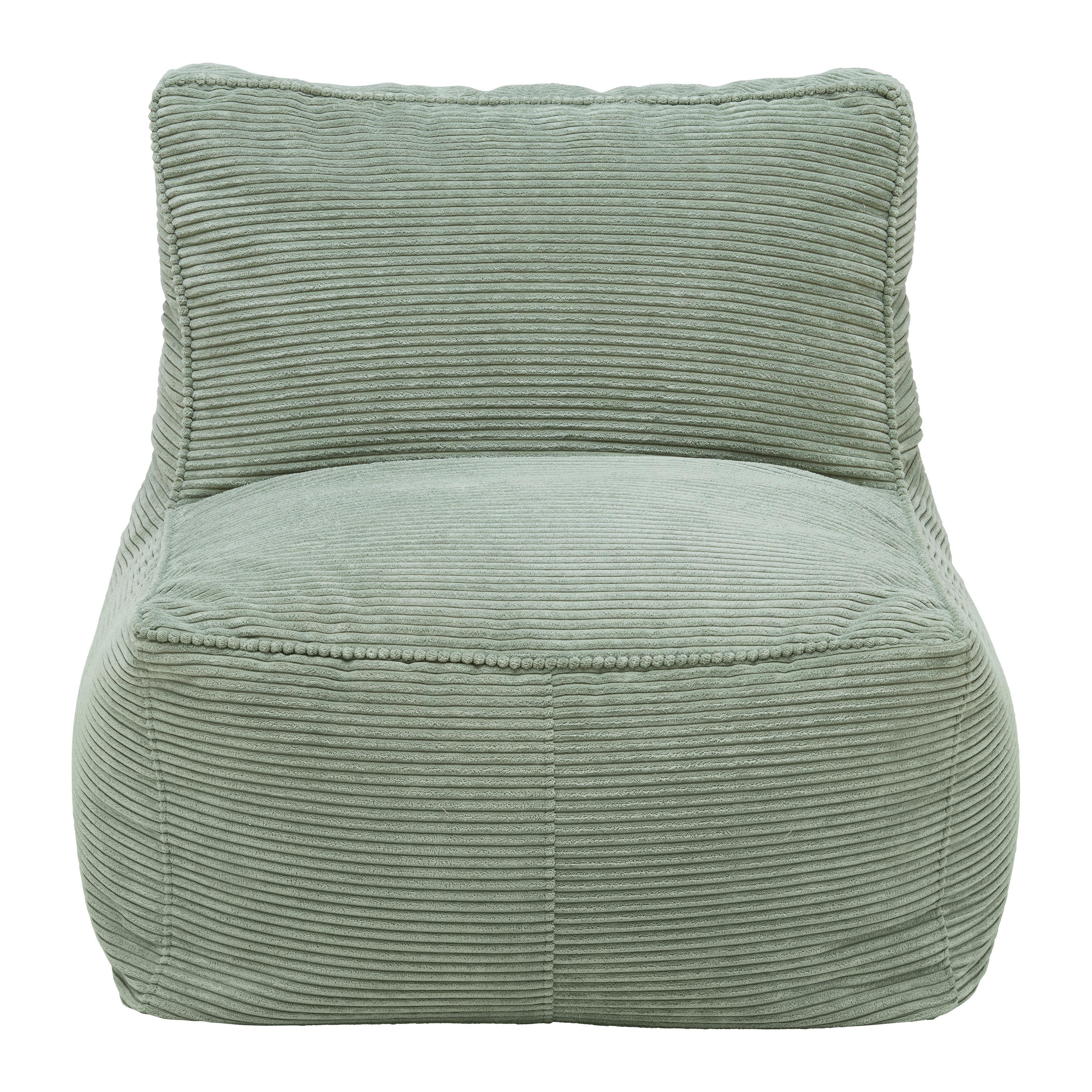 Fotoliu Puf Caroline - verde, Modern, textil (75/84/88cm) - Mömax