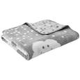 Babydecke S'oliver ca.75x100cm - Grau, MODERN, Textil (75/100cm) - S. Oliver