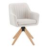 ARMLEHNSTUHL LUCITA - Beige/Naturfarben, MODERN, Holz/Textil (58/87/60cm) - Bessagi Home