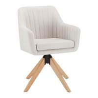 Naslanjač Lucita, Bež, Žamet - bež/naravne barve, Moderno, kovina/tekstil (58/87/60cm) - Bessagi Home