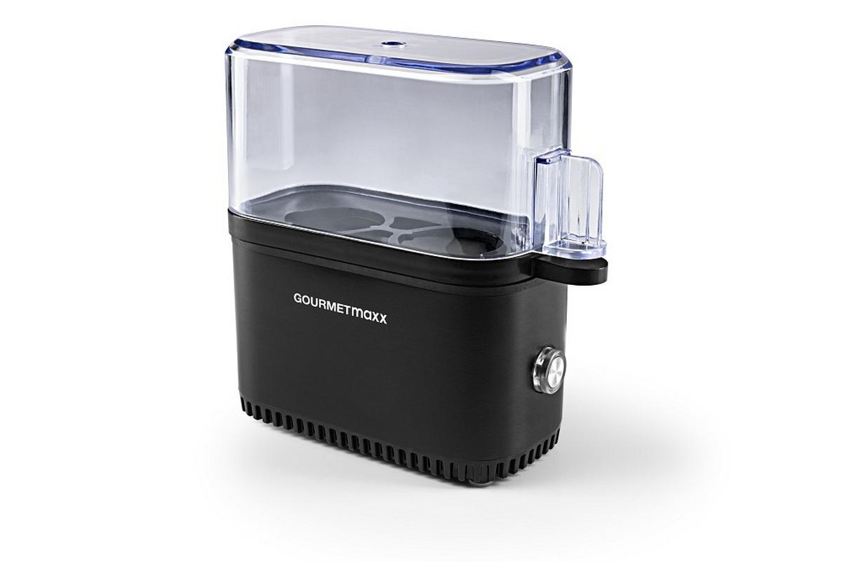 Eierkocher Gourmetmaxx Schwarz max. 250 Watt - Schwarz, Basics, Kunststoff/Metall (18,50/14,50/6,5cm) - GOURMETMAXX